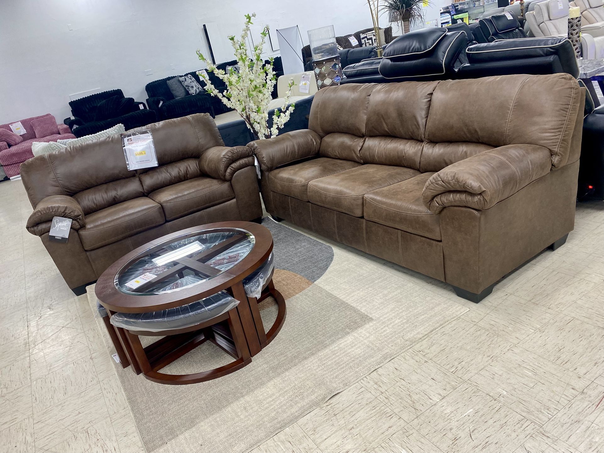 Sofa And Love Seat $899