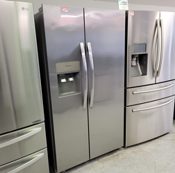 Frigidaire Side‑by‑Side Fridge – Stainless, Ice & Water Dispenser