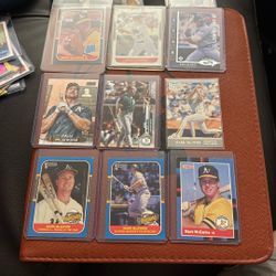 Mark McGwire Rookie Cards3B