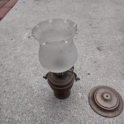 Kerosene Oil Lamp Brass
