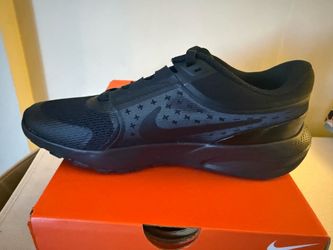 Boys All Black Nike Shoes