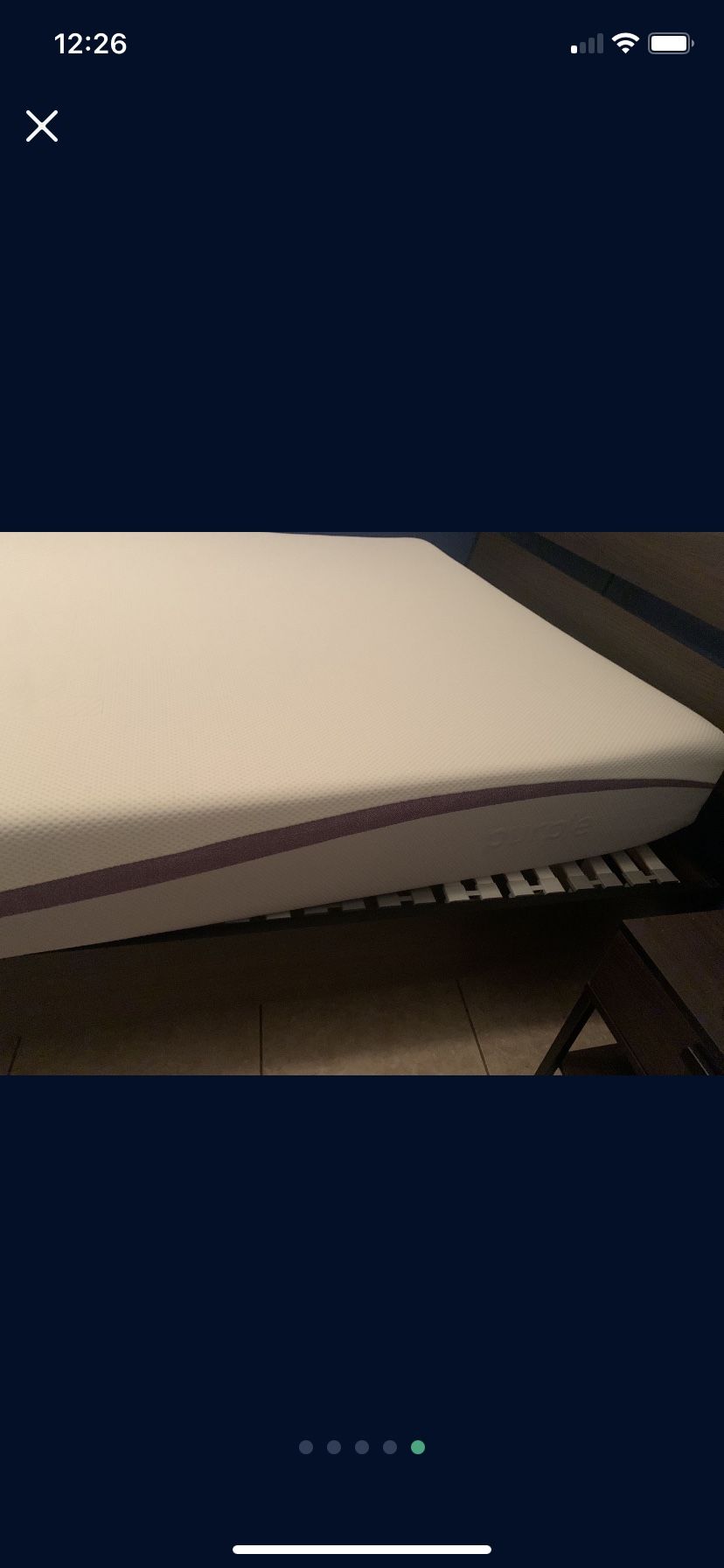 Queen Size Purple Mattress