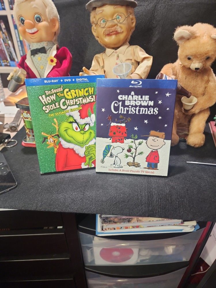 How The Grinch Stole Christmas And Charlie Brown Christmas Blu-ray
