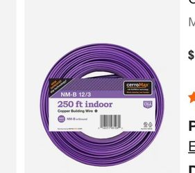 12-3 romex 250’