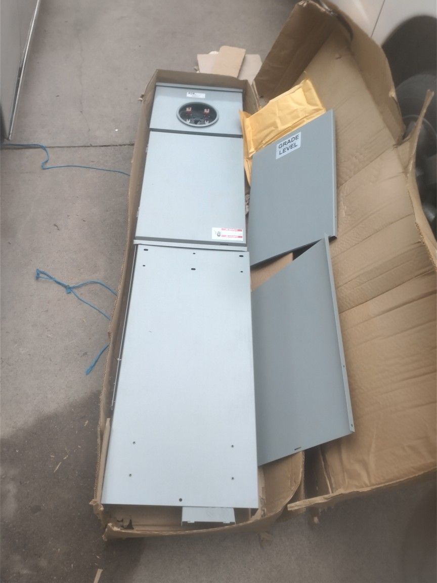 Electric panel never used.