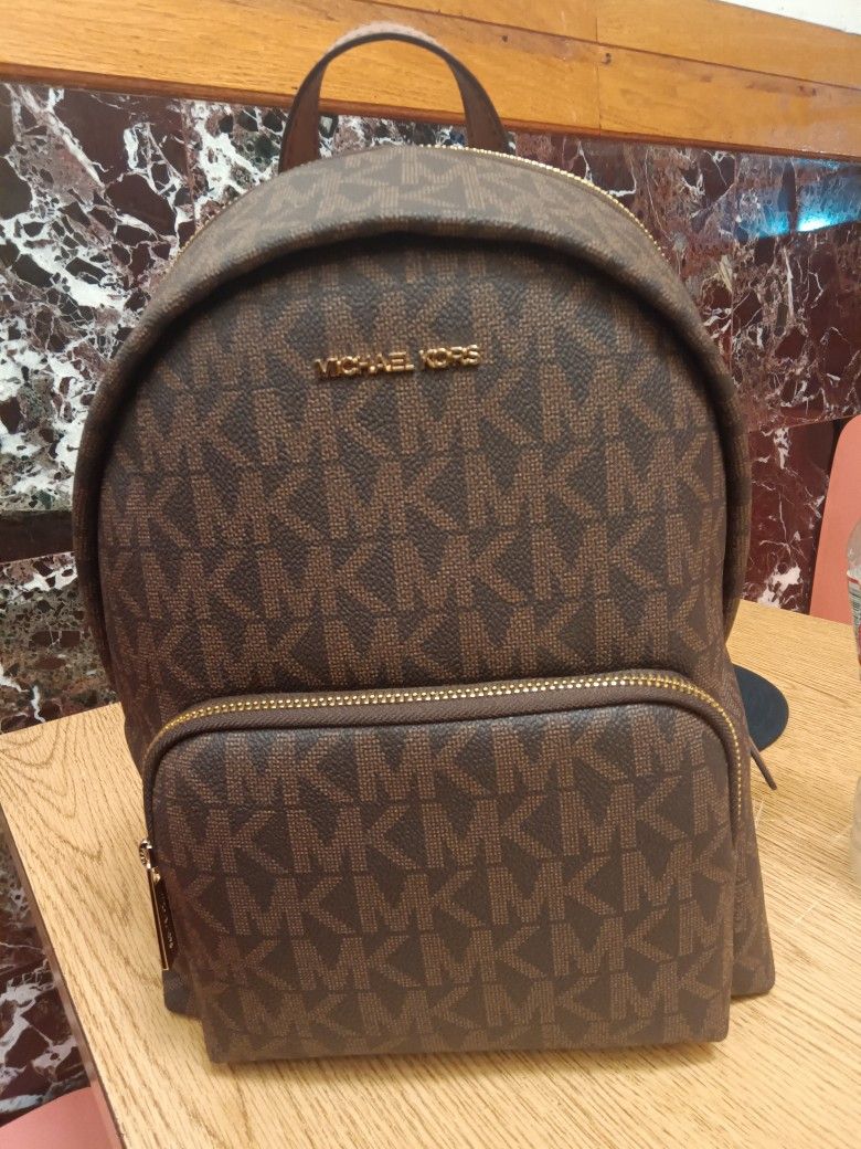 Michael Kors Brown Backpack