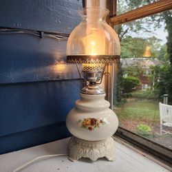 Antique Oil Lantern Style Lamp