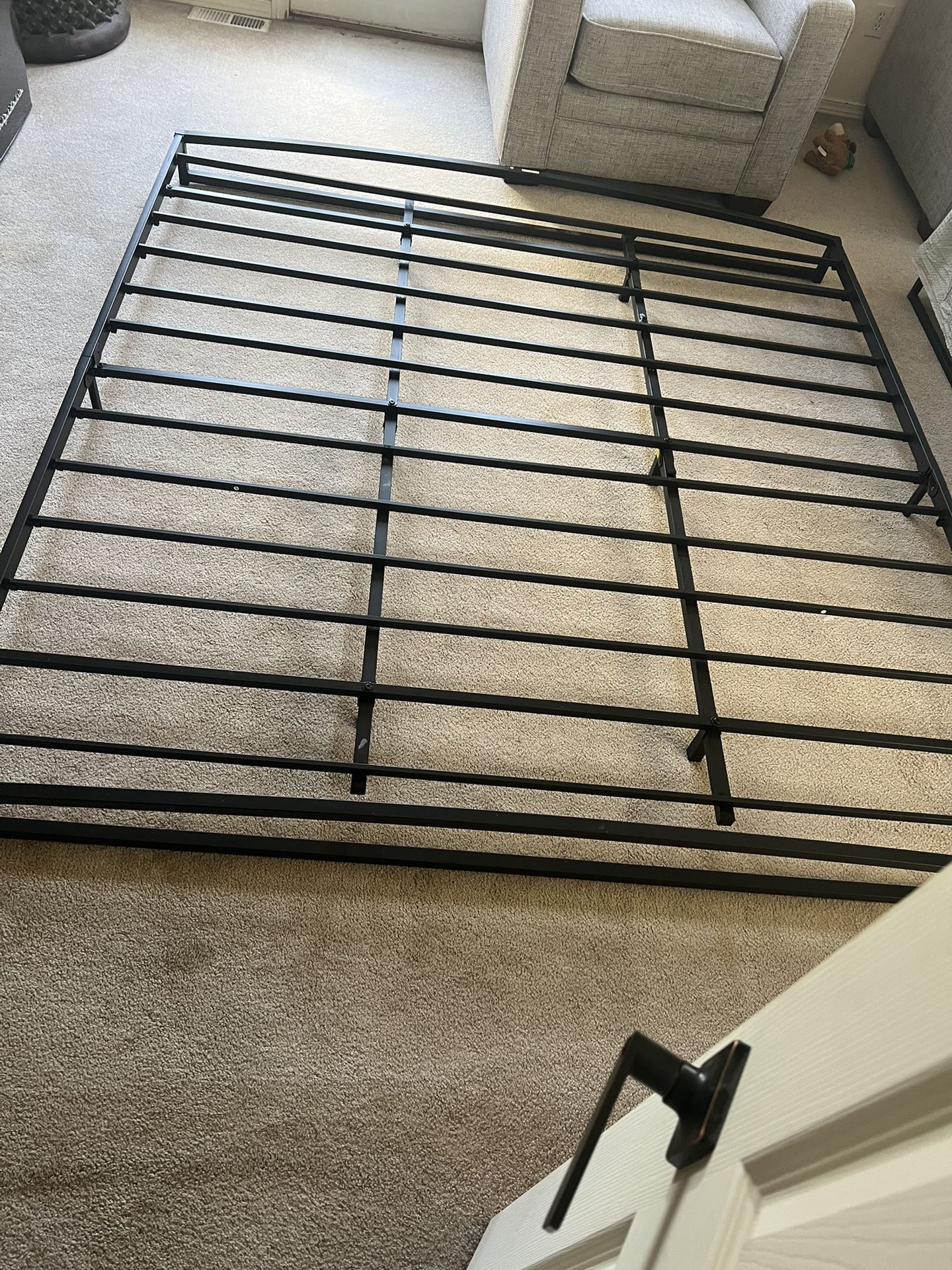 King Size 5” Metal Platform Bed Frame (foldable)
