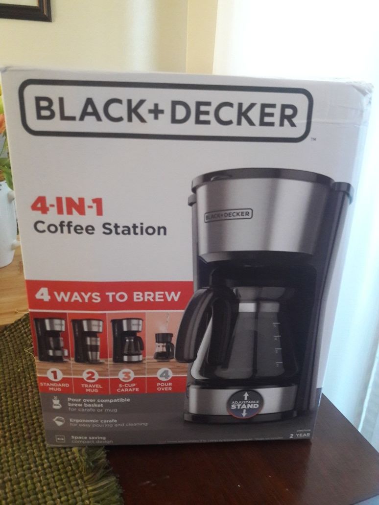 New coffee maker