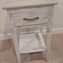 Bedside Table - Light Wood