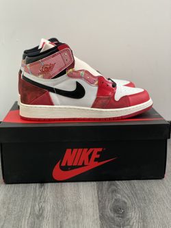 Jordan 1 Retro High Spiderman Across the Spiderverse Size 6.5