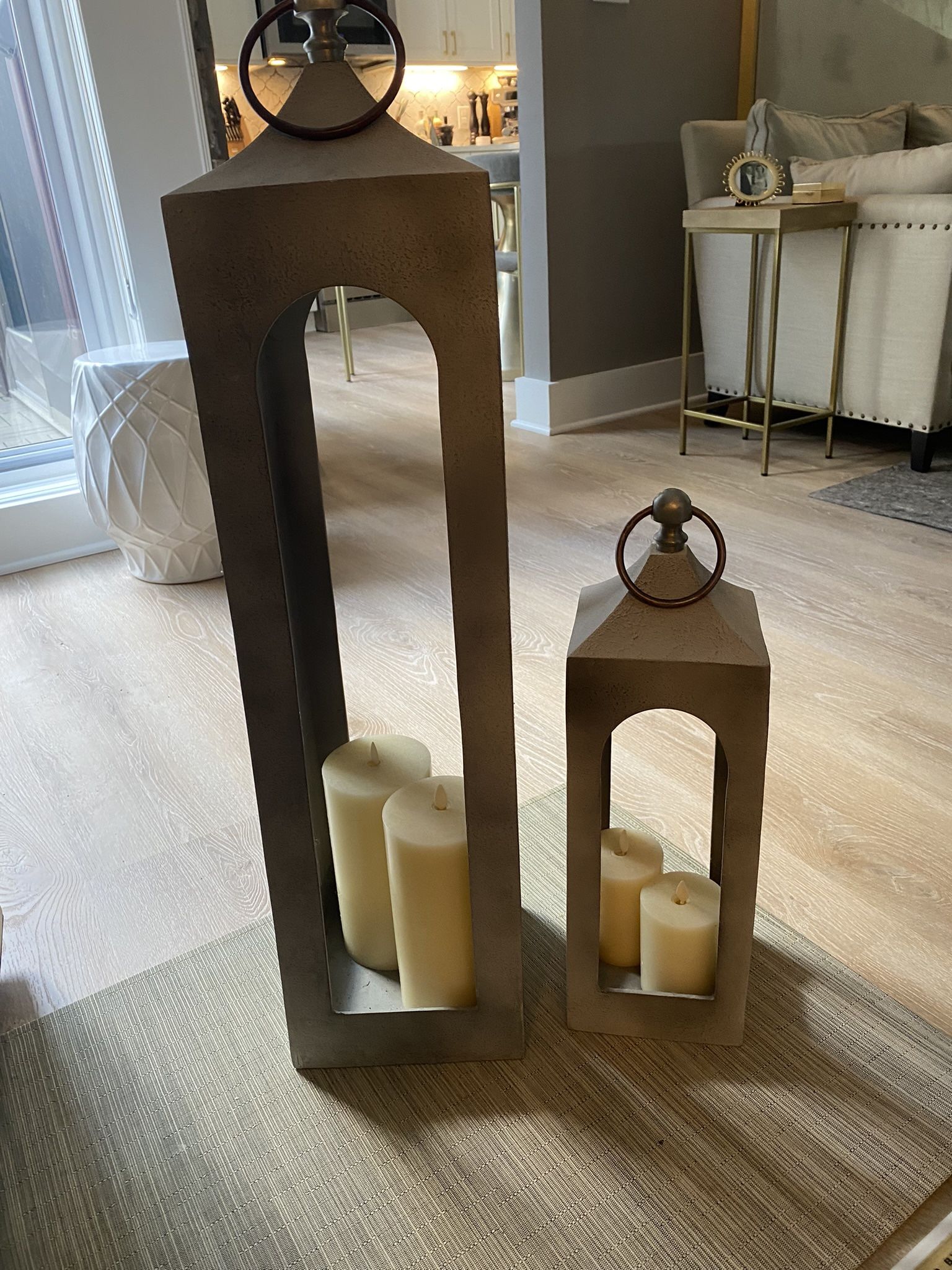 Pottery Barn Caleb Lanterns