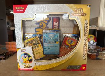 Pokémon TCG 30th Celebration Poster Collection Box