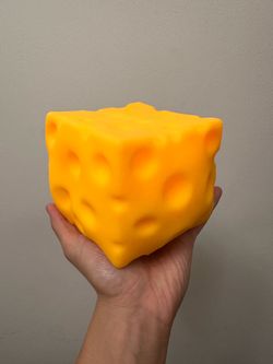 Cheese Block Squishy Stress Toy Squishies Fidgets