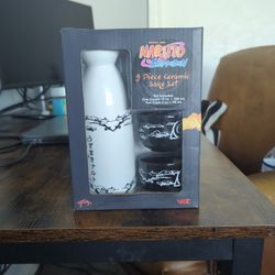 Naruto 3 Piece Sake Set