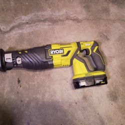 Ryobi  One + 18v Cordless Reciprocating Saw