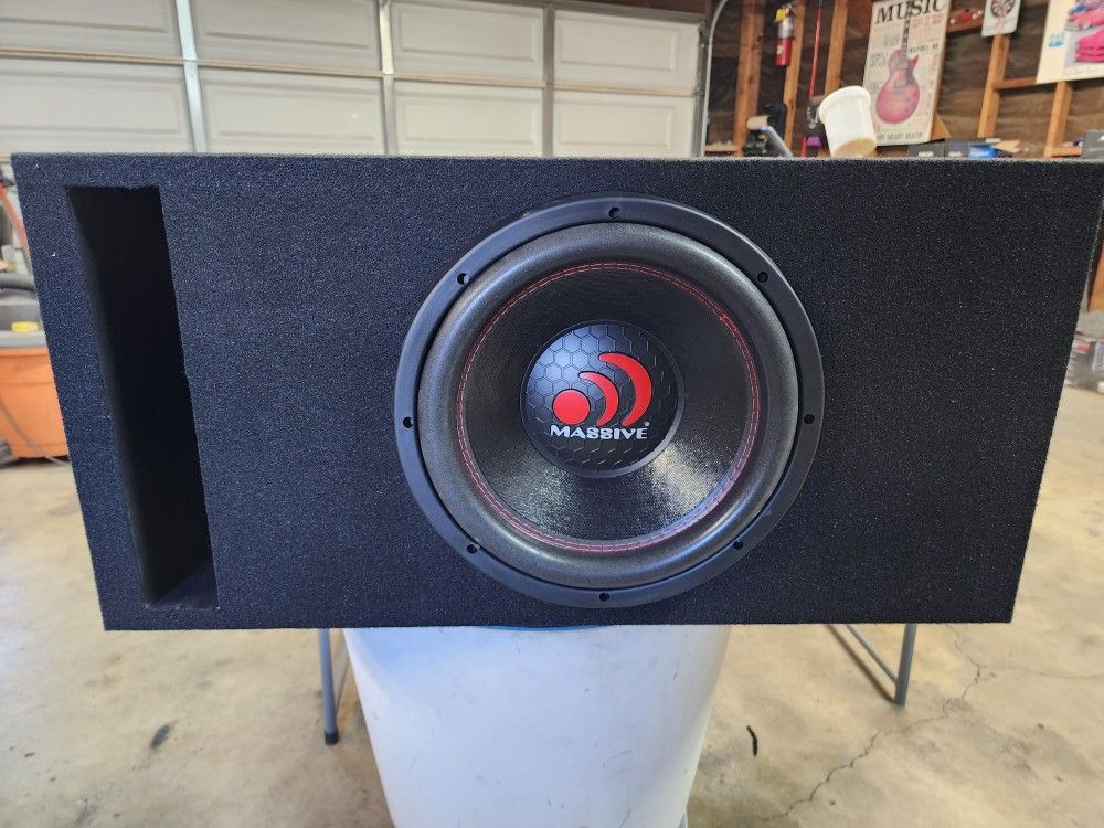 Massive Audio 12 Inch Subwoofer