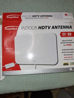 Amplified indoor h d t v antenna New
