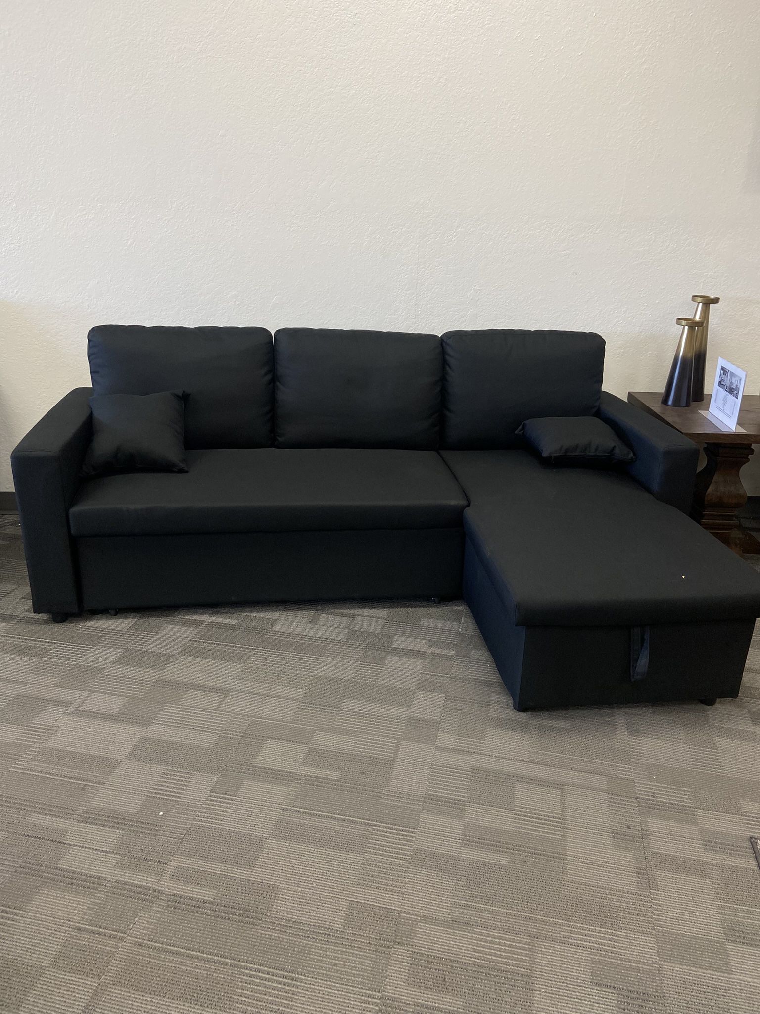 Black Sleeper Sofa