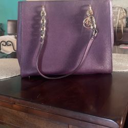 Michael Kors Purple Bag