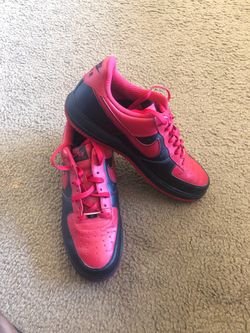 Nike red air force red/black