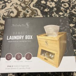 Bamboo Laundry Box
