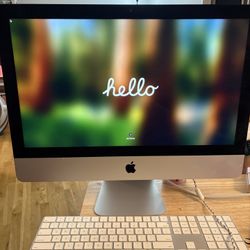 2019 iMac with Apple Keyboard