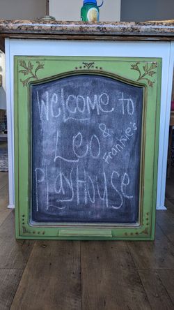 Vintage Farm House Style Chalk Board