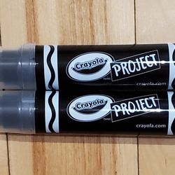 NEW Crayola Black Project Markers Lot