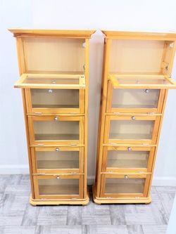 VHS/DVD storage cabinets