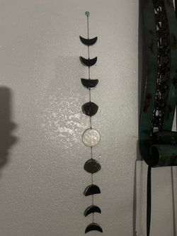 Phases of the moon wall decoration