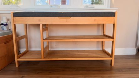 Shoes Rack Bench with Storage