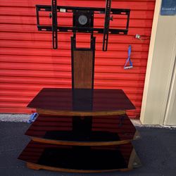Glass Tv Stand 