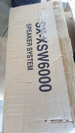 Sxxsw6000 home on sale theater speaker