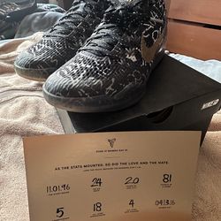 Nike Kobe 11 XI Mamba Day iD - Size 10 - With Original Card