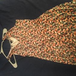 Black Floral Sundress