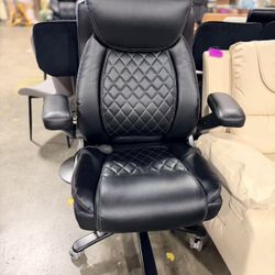 600LBS Comfy Big and Tall Executive Office Desk Chair 