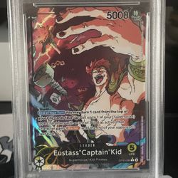 Eustass “Captain” Kid Alternate Art Op10-099 PSA 10 Gem Mint