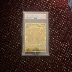 Gold Mega Charizard Ex Psa9 130/094