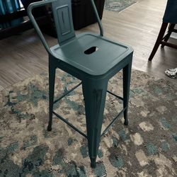 (2) Metal Stools $25 Each