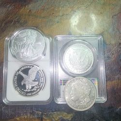 Morgan And Liberty $1.00 Replicas