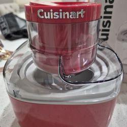 New Open Box Cuisinart Ice Cream Maker With Manual