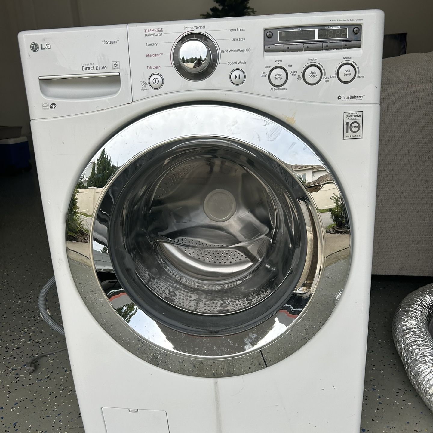 Washer and dryer  LG 