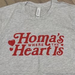 🆕 Oklahoma “Homa’s where the Heart Is” T-Shirt