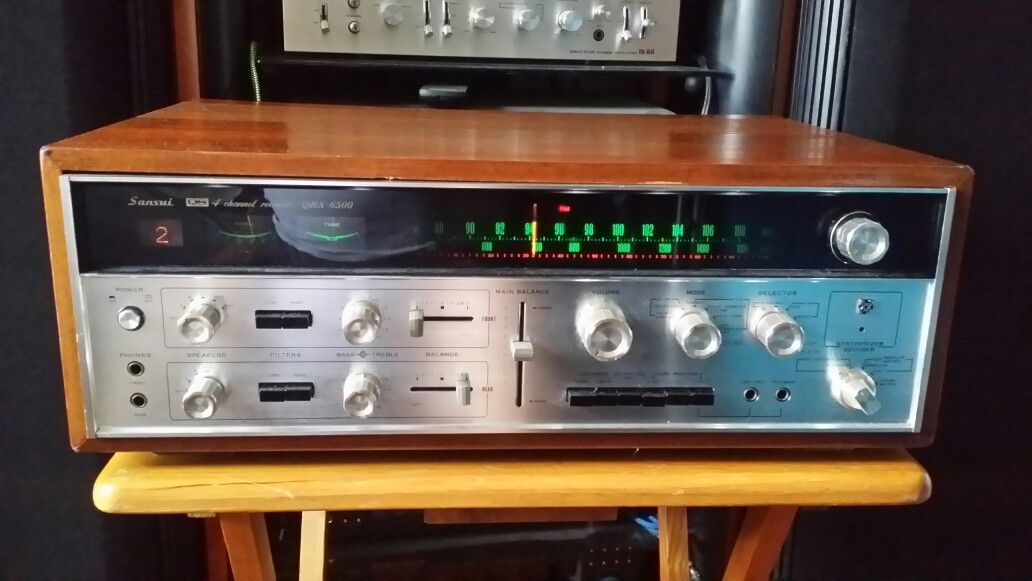 Sansui QRX-6500 rare vintage 4 channels receiver