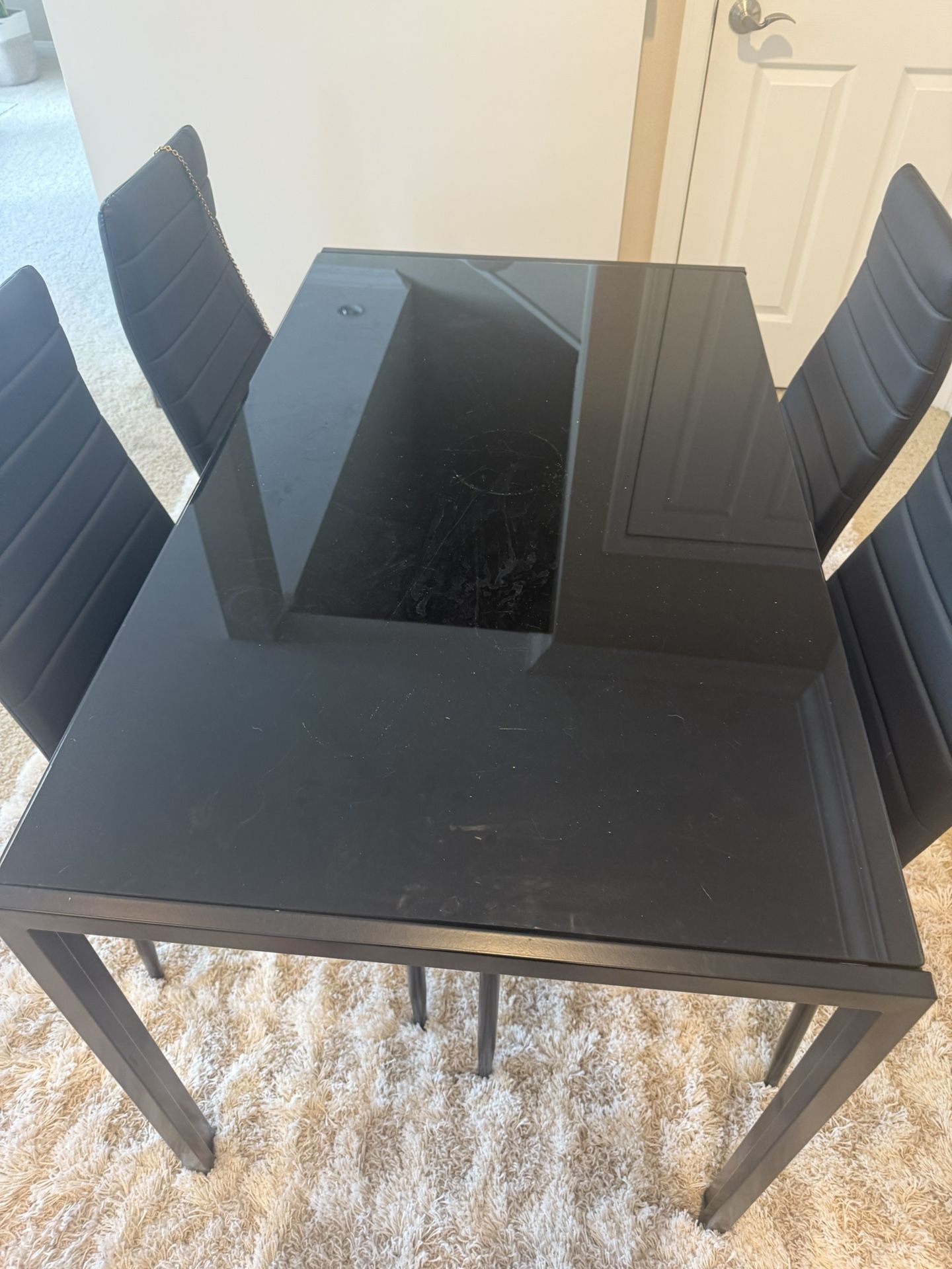 Dining Table And 4 Chairs