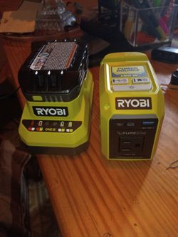 Ryobi ONE+ Battery Charger and 150W Power Source