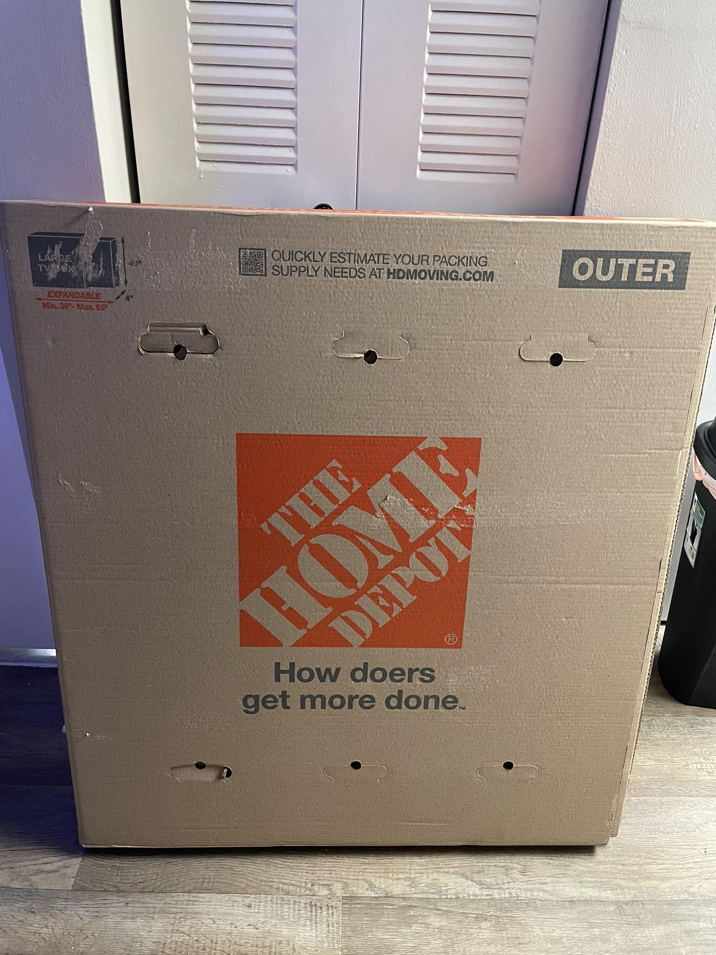 Tv Box For Moving Tvs Up To 70 Inch