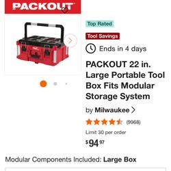 milwaukee packout in good condition 