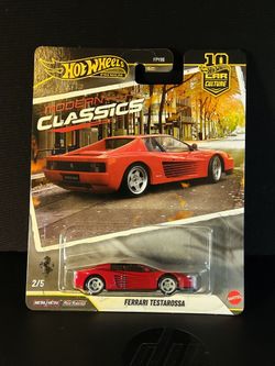 Hot Wheels Car Culture Modern Classics Ferrari Testarossa